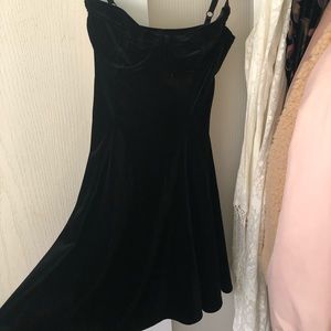 American Apparel Velvet Mini Dress